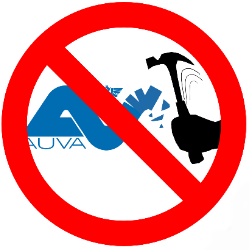 , AUVA_Logo gegen Zerschlagung